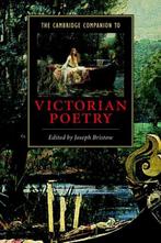 Cambridge Compan Victorian Poetry 9780521646802, Verzenden, Gelezen, Joseph Bristow
