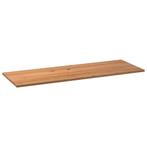 vidaXL Tafelblad rechthoekig 280x90x4 cm massief eikenhout, Huis en Inrichting, Tafels | Eettafels, Verzenden, Nieuw