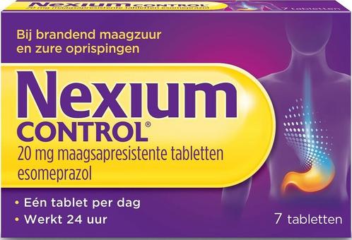 NEXIUM CONTROL BIJ BRANDEND MAAGZUUR TABLETTEN DOOSJE 7 ST.., Diversen, Overige Diversen, Verzenden