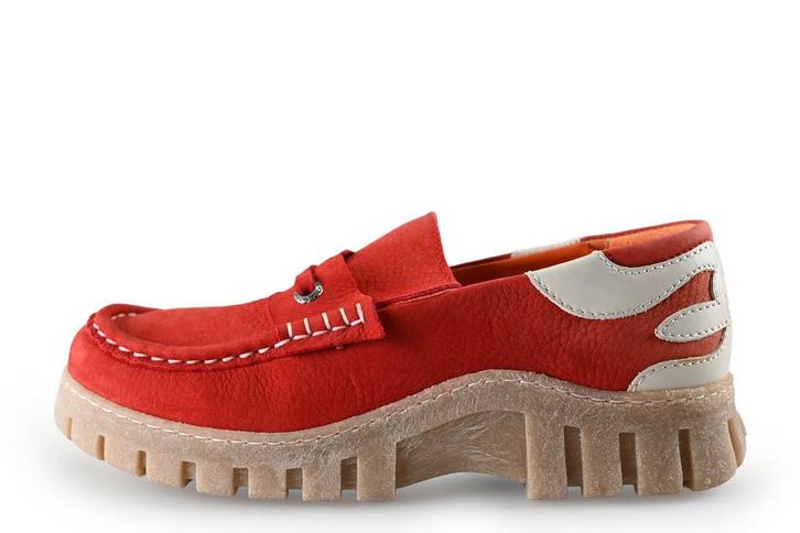 MAG instappers in maat 38 Rood | 15% korting, Kleding | Dames, Schoenen, Rood, Zo goed als nieuw, Instappers, Verzenden