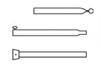 Campking Stormstok 22/19mm 170-250 + Klapvoet Basic, Nieuw
