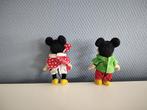 Disney - Beeldje - Mickey en Minnie Mouse stoffen poppen met, Nieuw