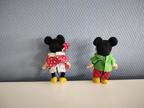 Disney - Beeldje - Mickey en Minnie Mouse stoffen poppen met, Verzamelen, Disney