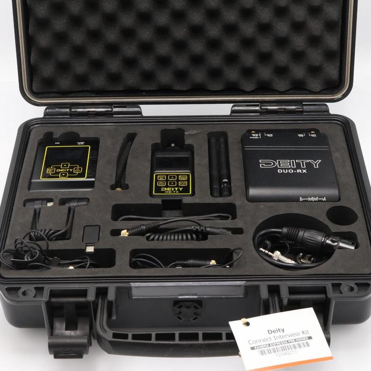 Deity Connect Interview Kit | Tweedehands, Audio, Tv en Foto, Fotocamera's Digitaal, Gebruikt, Overige Merken, Verzenden