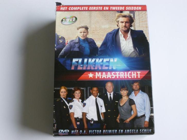 Flikken Maastricht - Het Complete eerste en tweede seizoen (, Cd's en Dvd's, Dvd's | Tv en Series, Zo goed als nieuw, Verzenden