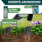 Gazonrand - Tuinrand - 10m - 5cm - Antraciet - KESSER®, Verzenden, Zo goed als nieuw