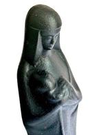 Stef Uiterwaal - Beeld, Madonna - 35.5 cm - Gietijzer - 1925, Antiek en Kunst