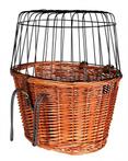 TRIXIE FIETSMAND MET DRAADKOEPEL VOOROP NATUREL 44X48X33 CM
