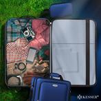 Kofferset - 4 delig - Trolley - Reiskofferset - Blauw - KESS, Verzenden, Nieuw