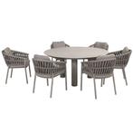 Catalana Donato dining tuinset 160xH75 cm 7 delig keramiek, Tuin en Terras, Tuinsets en Loungesets, Ophalen of Verzenden, Nieuw