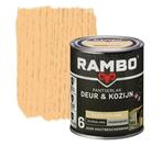 Rambo Pantserlak Deur en Kozijn Kleurloos 1.5L, Doe-het-zelf en Verbouw, Verf, Beits en Lak, Minder dan 5 liter, Verzenden, Nieuw