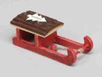 Houten slee Red 4*10cm. / per stuk Houten slee 4*10cm., Hobby en Vrije tijd, Ophalen of Verzenden, Nieuw