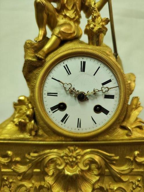 Pendule - Brons - 1800-1850, Antiek en Kunst, Antiek | Klokken