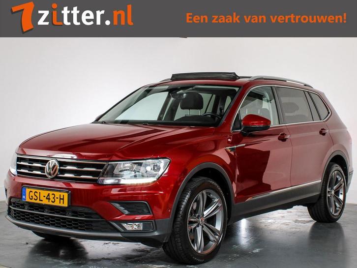 Zakelijke Lease |  Volkswagen Tiguan Allspace 1.5 TSI Comfor, Auto's, Volkswagen, Dealer onderhouden, Lease, Zwart, Handgeschakeld