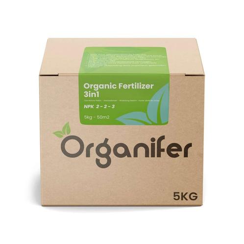 Koemestkorrels 3in1 (5 kg – voor 50 m2), Tuin en Terras, Aarde en Mest, Koemestkorrels, Verzenden