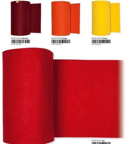 Viltband 68 Oranje 20 cm rol 3 meter, Hobby en Vrije tijd, Knutselen, Nieuw, Ophalen of Verzenden