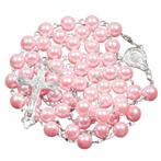 Fako Bijoux - Rozenkrans Ketting - Acryl - 8mm -, Verzenden, Nieuw