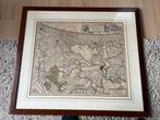 Kopergravure   landkaart uit 1680 Rhenolandia-Amstelandia, Antiek en Kunst, Kunst | Etsen en Gravures, Ophalen
