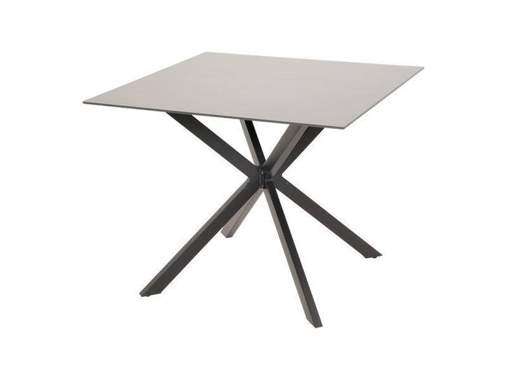 Lesli living tuintafel crest vierkant 90 x 90 cm., Tuin en Terras, Tuintafels, Nieuw