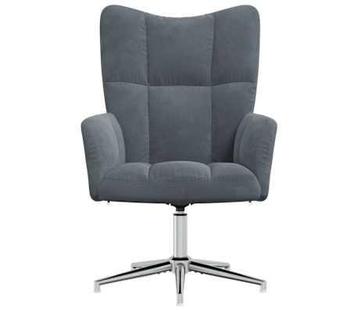 Draaifauteuil Grijs - Tweedekansje - Comfortabel! beschikbaar voor biedingen