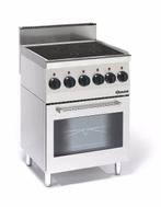 Keramisch fornuis Bartscher 600 Imbiss - 4 zones - met oven, Verzenden, Nieuw in verpakking