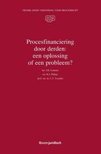 Procesfinanciering door derden: een oplossing of een, Boeken, Verzenden, Gelezen, J.H. Lemstra