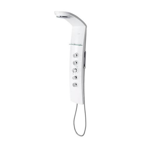 Douchepaneel Sapho Luk 130x25 cm Thermostatisch, Doe-het-zelf en Verbouw, Sanitair, Kraan, Nieuw, Chroom, Ophalen of Verzenden