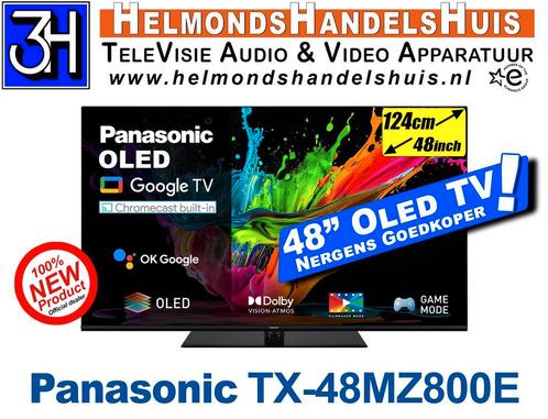 Panasonic TX48MZ800E 48 inch OLED TV Google 120Hz Nieuw €799, Audio, Tv en Foto, Televisies, 100 cm of meer, Smart TV, 120 Hz