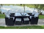 Veiling - Diningset / Tuinset incl. kussens 9-delig, Nieuw