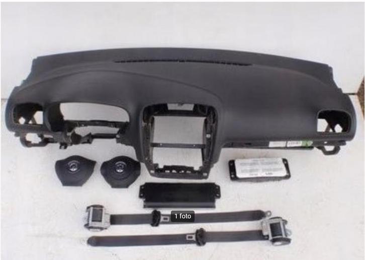 Dashboard + Airbags + Veiligheidsgordels Golf 6, Auto-onderdelen, Dashboard en Schakelaars, Gereviseerd, Volkswagen, Verzenden