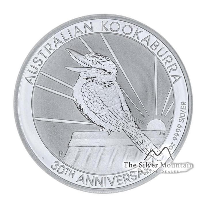 Zilveren munt Kookaburra 2020 1 troy ounce, Postzegels en Munten, Edelmetalen en Baren, Verzenden