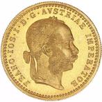 3,49 grams - Goud .980 - Ducat Austria 1915 - 986‰, Postzegels en Munten