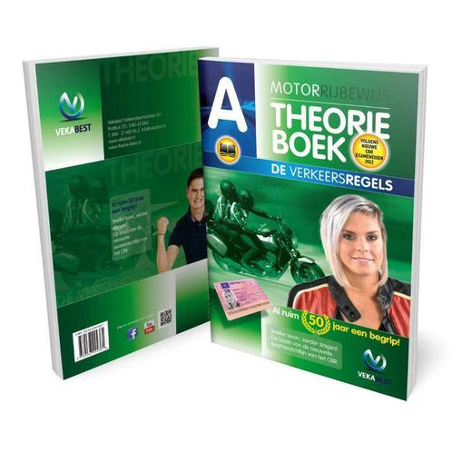 Motor Theorieboek 2024 VekaBest - Theorie Boek Rijbewijs A, Boeken, Studieboeken en Cursussen, Nieuw, Overige niveaus, Verzenden