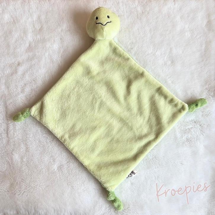 Nature Planet knuffeldoekje schildpad | Dierentuin, Kinderen en Baby's, Speelgoed | Knuffels en Pluche, Verzenden