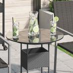 vidaXL Tafelblad rond 500 mm gehard glas, Huis en Inrichting, Tafels | Eettafels, Verzenden, Nieuw