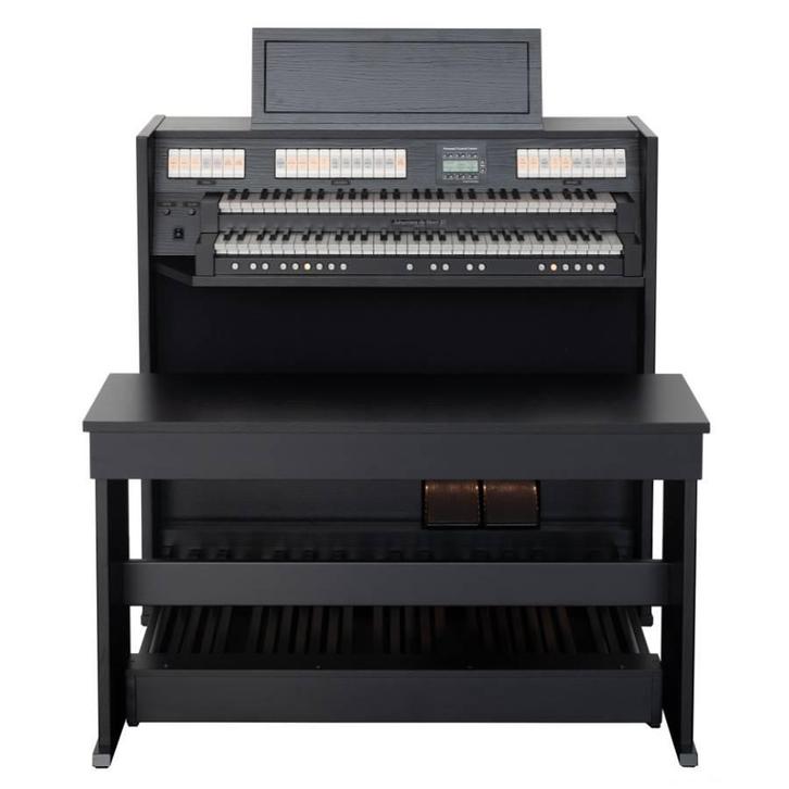 Johannes de Heer III Klassiek Orgel | Blank Eiken | Zwart, Muziek en Instrumenten, Orgels, 2 klavieren, Orgel, Nieuw