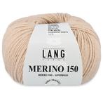 Lang Yarns Merino 150 - 96 beige - Merinowol Garen, Hobby en Vrije tijd, Breien en Haken, Ophalen of Verzenden, Nieuw