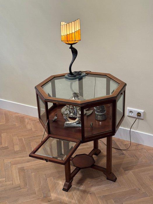 ambachtelijk gemaakt - Vitrine - 6839 geslepen glas vitrine, Antiek en Kunst, Antiek | Overige Antiek