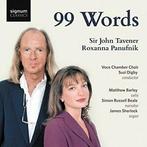 Sir John Tavener/Roxanna Panufnik: 99 Words CD, Cd's en Dvd's, Gebruikt, Verzenden