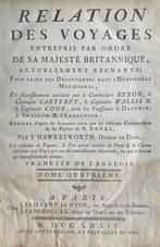 John Hawkesworth - Relation des Voyages. Voyages autour du