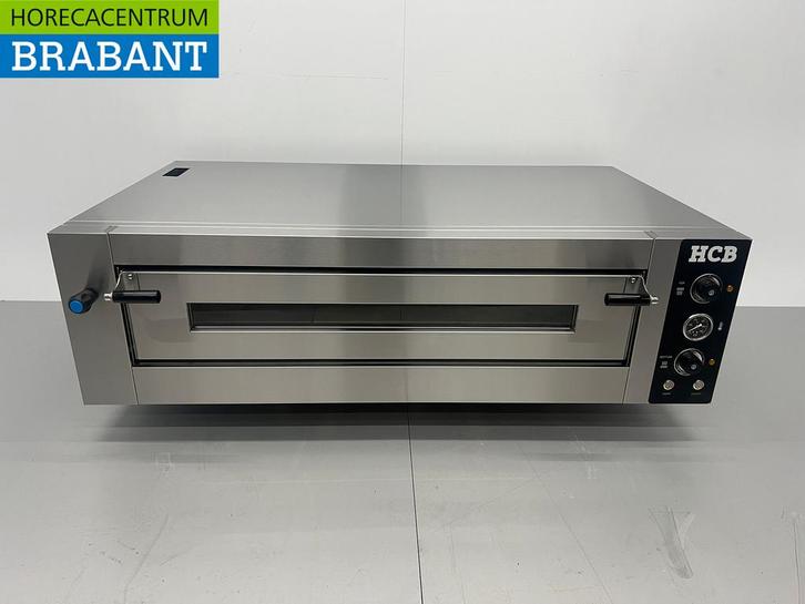 HCB RVS Pizzaoven 6 pizzas 34 cm doorsnede 400V Horeca, Zakelijke goederen, Horeca | Keukenapparatuur, Nieuw in verpakking, Ophalen of Verzenden