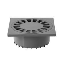 Jimten pvc vloerput 150x150 OU50 Grijs (Ral 7037), Doe-het-zelf en Verbouw, Sanitair, Ophalen of Verzenden