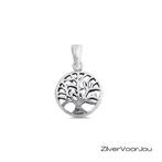 Zilveren kleine tree of life hanger, Verzenden, Nieuw, Zilver