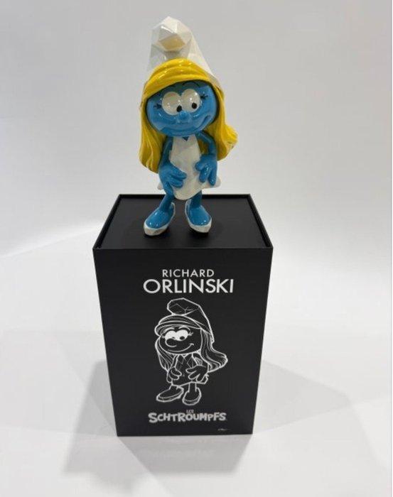 Richard Orlinski (1966) - Beeld, La Schtroumpfette X Richard, Antiek en Kunst, Kunst | Designobjecten