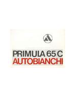 1970 AUTOBIANCHI PRIMULA 65 C BROCHURE NEDERLANDS, Nieuw, Author