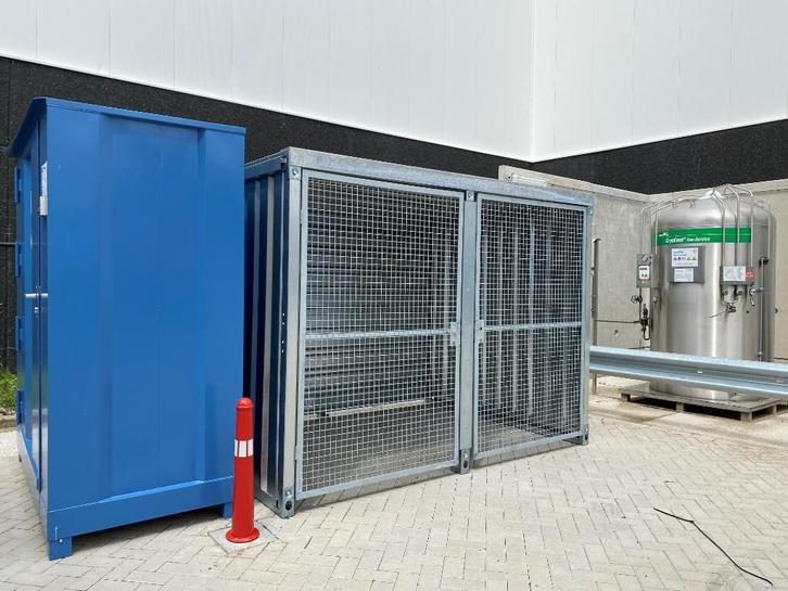 Nieuw voorraad Gasflesopslag 0 t/m 60min brandwerend, Zakelijke goederen, Machines en Bouw | Keten en Containers