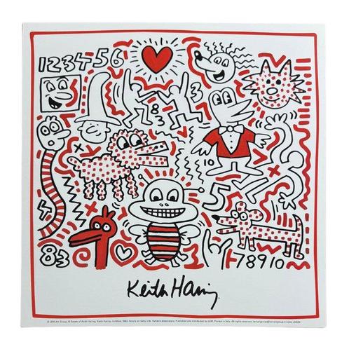 Keith Haring - LEM art group - 1983 - rare find - Jaren 1980, Antiek en Kunst, Kunst | Tekeningen en Foto's