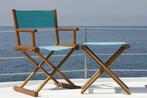 ARC Marine Business teakhouten Regisseursstoel Turquoise ..., Verzenden, Nieuw
