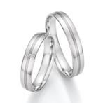 Trouwringen in 8*/14/18 karaat witgoud per paar vanaf, Sieraden, Tassen en Uiterlijk, Ringen, Verzenden, Nieuw