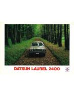 1980 DATSUN LAUREL 2400I BROCHURE NEDERLANDS, Boeken, Auto's | Folders en Tijdschriften, Nieuw, Nissan, Author